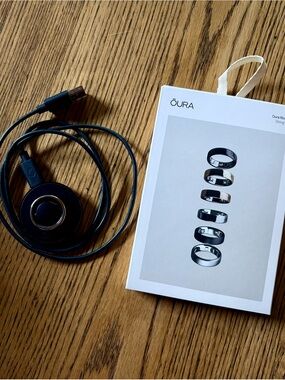 Want to try an Oura Ring?  Oura Horizon Ring Gold Generation 3 Size 11
